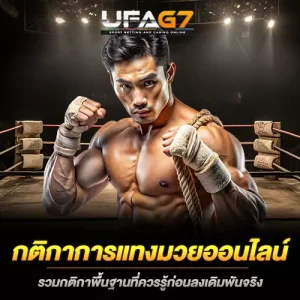 กติกาการแทงมวยออนไลน์